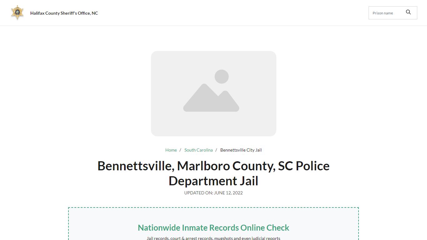 Bennettsville, SC City Jail Inmates, Arrests - Halifax County Sheriff's ...